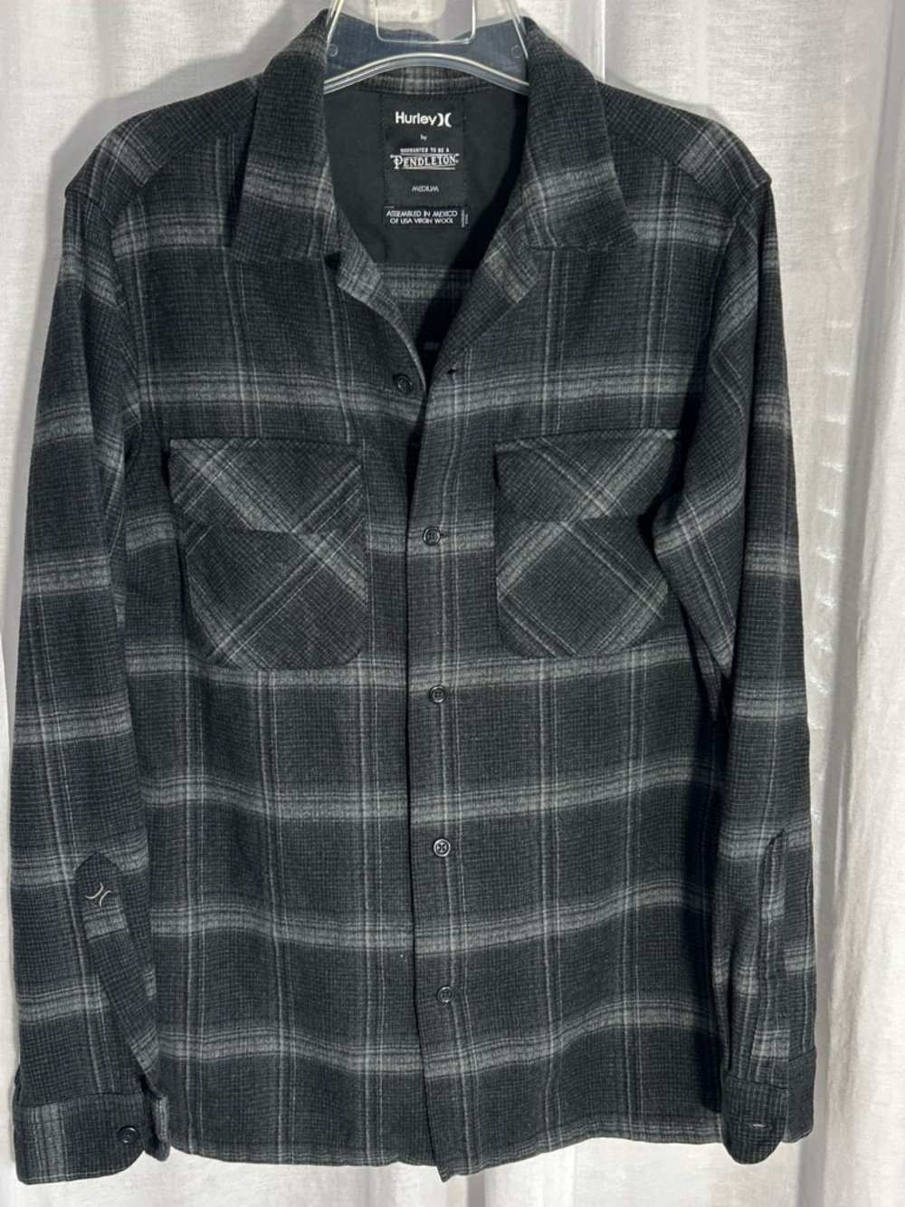 Hurley x Pendleton | COLAB | Size Medium | 100% Wool